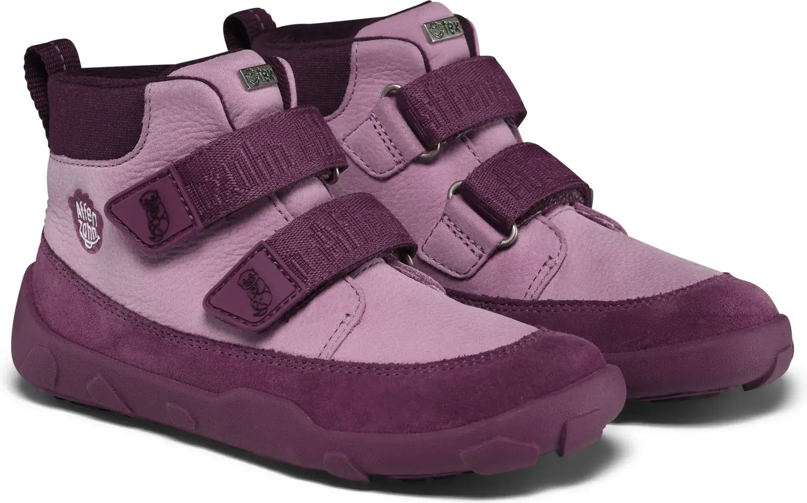 Dětské barefoot kotníkové boty Affenzahn Low Boot Leather Friendy - Otter 29