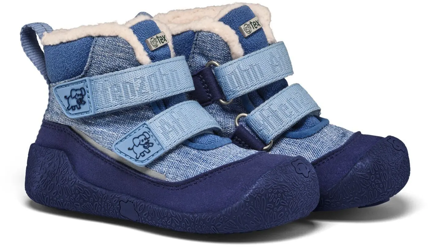 Affenzahn Prewalker Midboot Vegan Snuggy Elephant