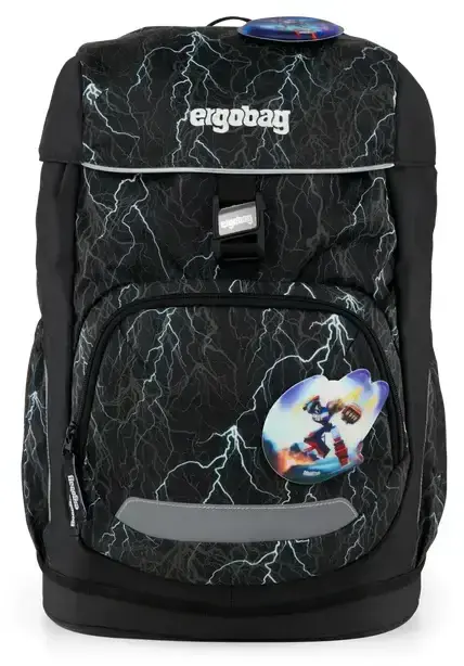 Školní batoh Ergobag Prime School Backpack Flex - Super ReflectBear