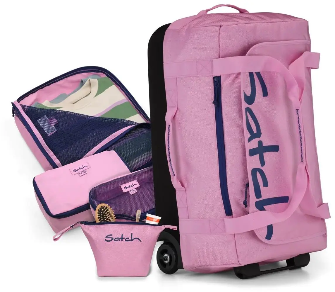 Cestovní sada Satch Quest Set - Jet Pink uni