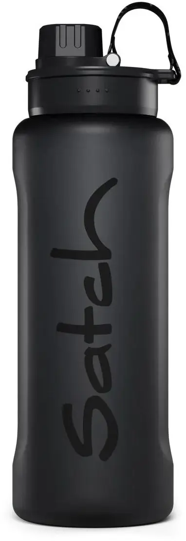Dětská láhev Satch Big Bottle - Black 1000 ml uni