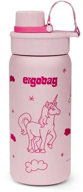 Nerezová láhev Ergobag Stainless Steel Bottle - Unicorn uni