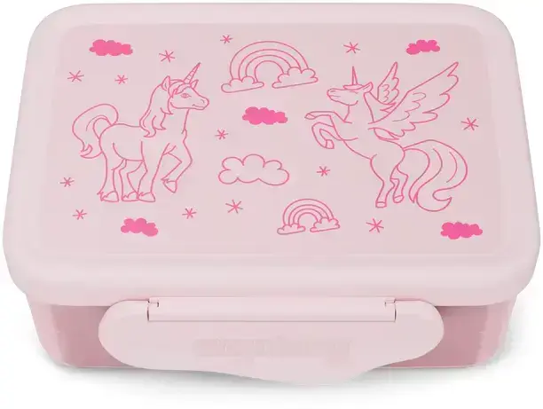 Svačinový box Ergobag Stainless Steel Lunchbox - Unicorn uni