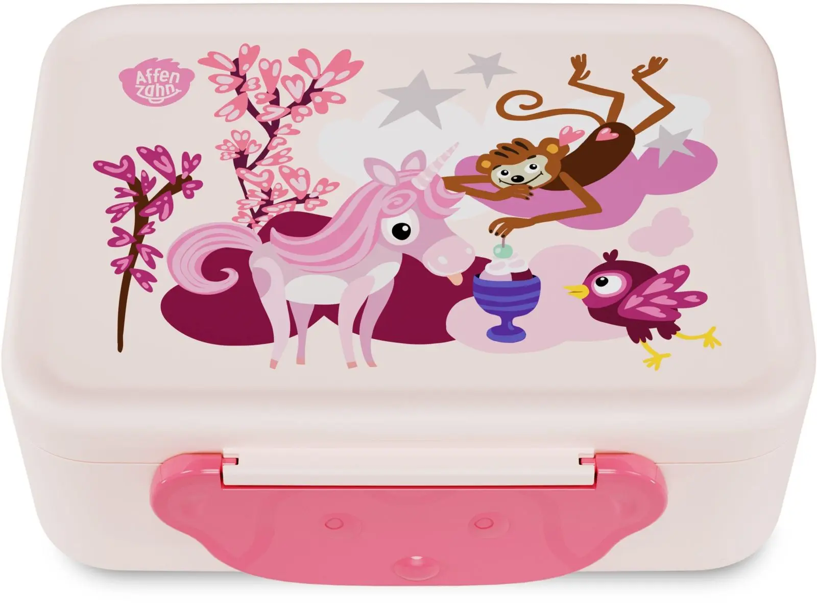 Svačinový box Affenzahn Plastic Lunchbox - Fabulous fantasy world uni