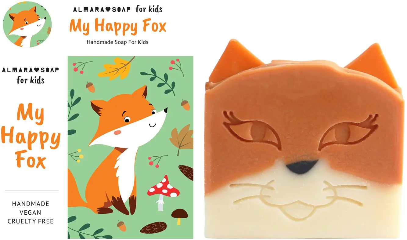 Mýdlo Almara Soap - My Happy Fox uni