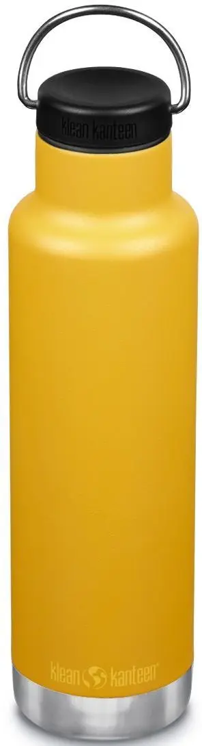Nerezová termolahev Klean Kanteen Insulated Classic 20oz (w/Loop Cap) - marigold 592 ml uni