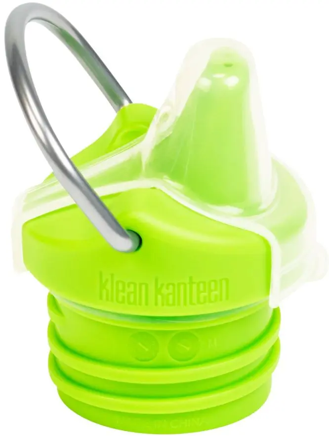 Náhradní uzávěr na dětskou lahev Klean Kanteen Kid Sippy Cap - green uni