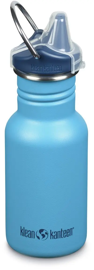 Dětská nerezová lahev Klean Kanteen Kid Classic Narrow 12oz (w/Kid Sippy Cap) - Hawaiian Ocean 355 ml uni