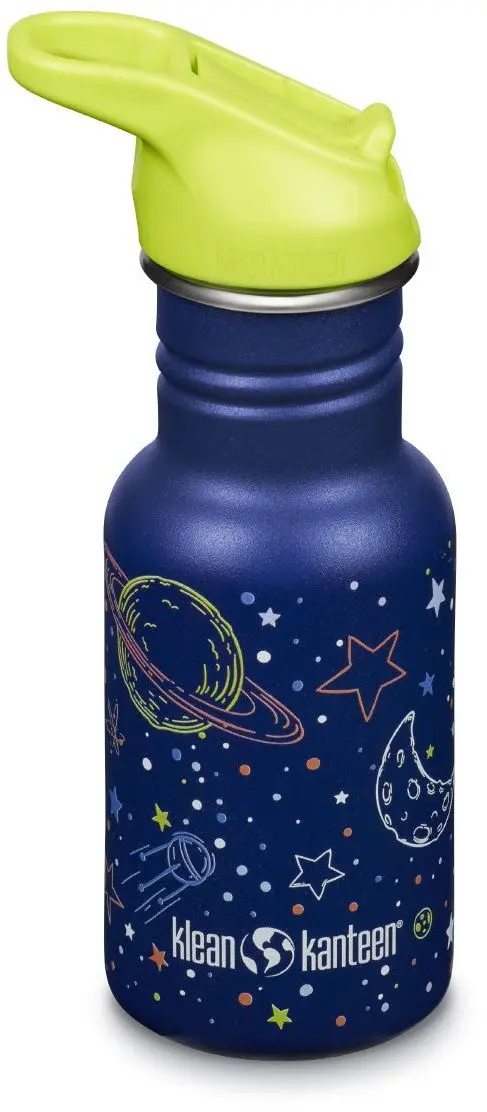 Dětská nerezová lahev Klean Kanteen Kid Classic Narrow 12oz (w/ Flip Seal Sport) - Milky Way uni