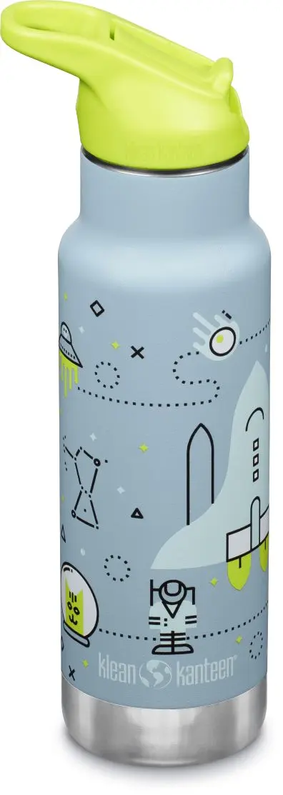 Dětská nerezová termolahev Klean Kanteen Insulated Kid Classic Narrow 12oz (w/Flip Seal Sport Cap) - launch plan 355 ml uni