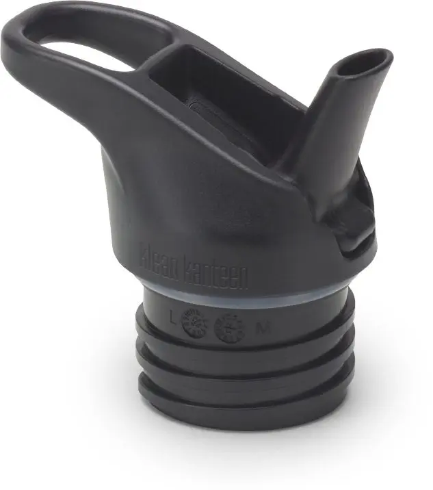 Náhradní uzávěr na lahev Klean Kanteen Flip Seal Sport Cap w/Straw - black uni
