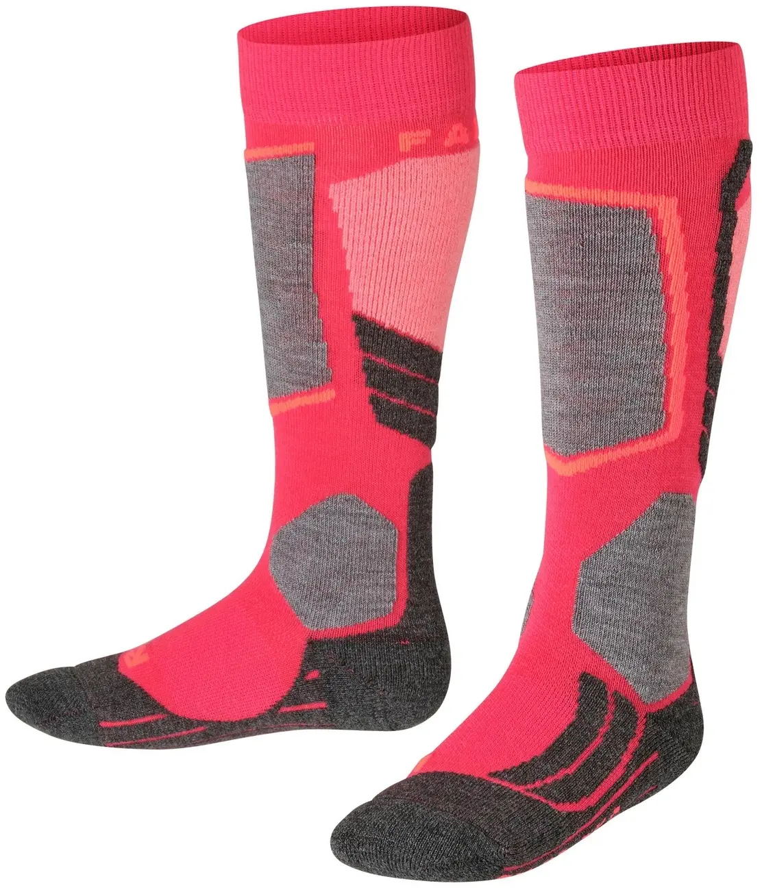 Dětské lyžařské ponožky Falke SK2 Kids Skiing Knee-high Socks - rose 23-26