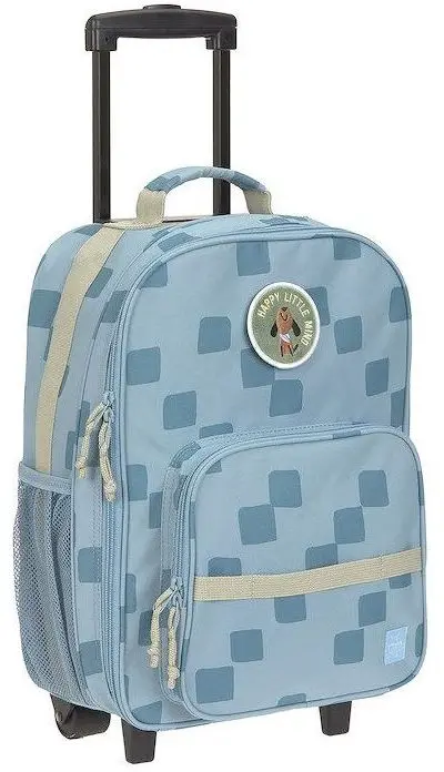 Dětský kufr Lassig Trolley Pattern Party blue uni