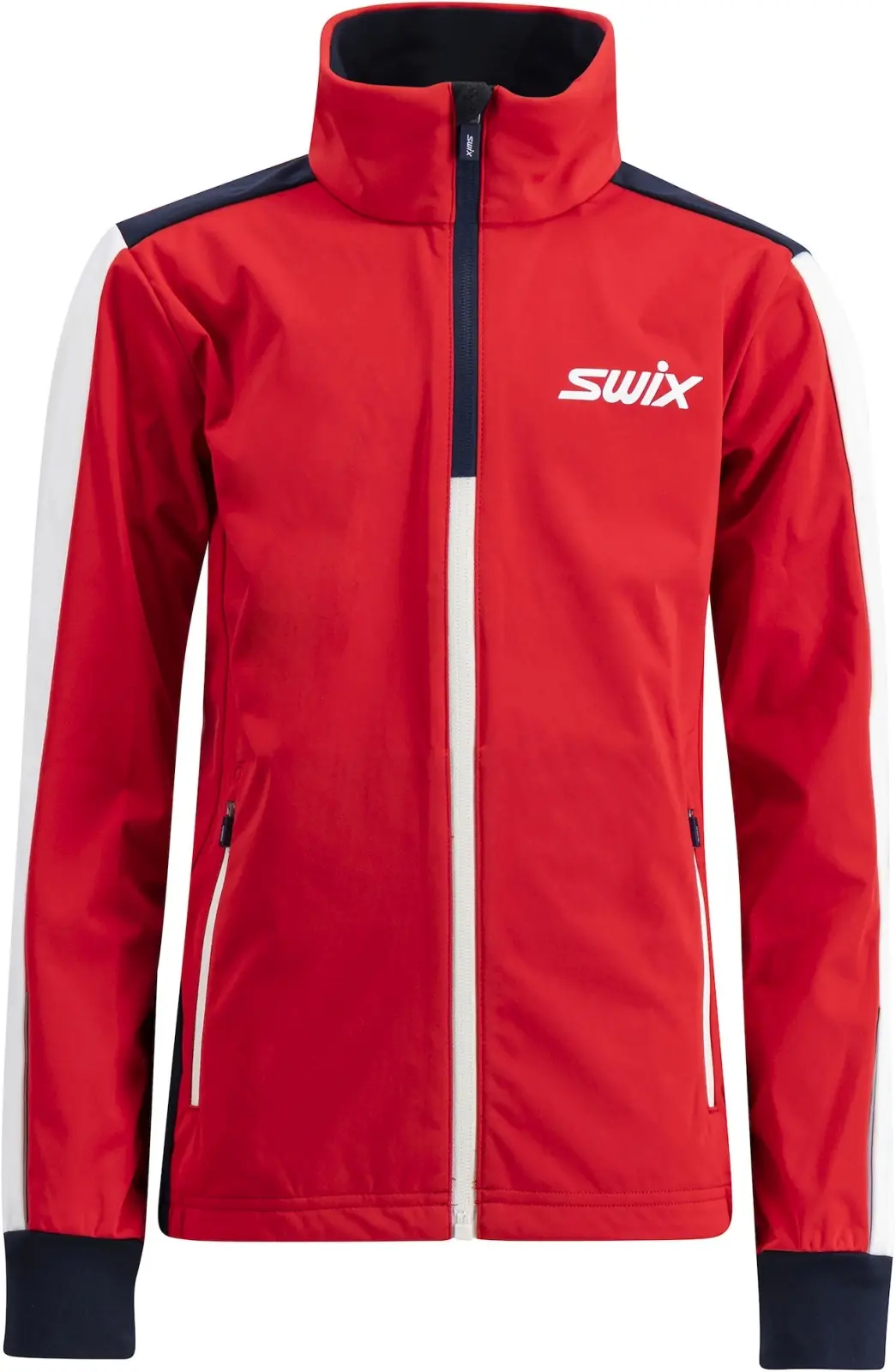 Dětská běžkařská bunda Swix Cross Jacket Jr - Swix Red 116