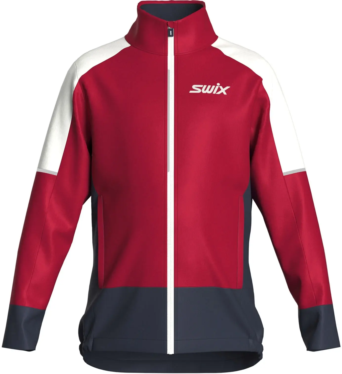 Dětská běžkařská bunda Swix Dynamic Jacket Jr - Swix Red 116