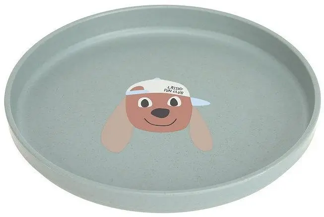 Dětský talíř Lassig Plate PP/Cellulose Tiny Team Dog uni