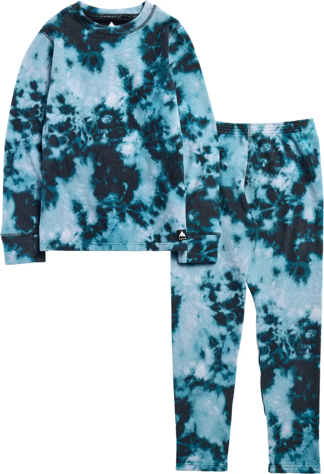 Dětské funkční prádlo Burton Kids' Fleece Base Layer Set - crumple dye 152