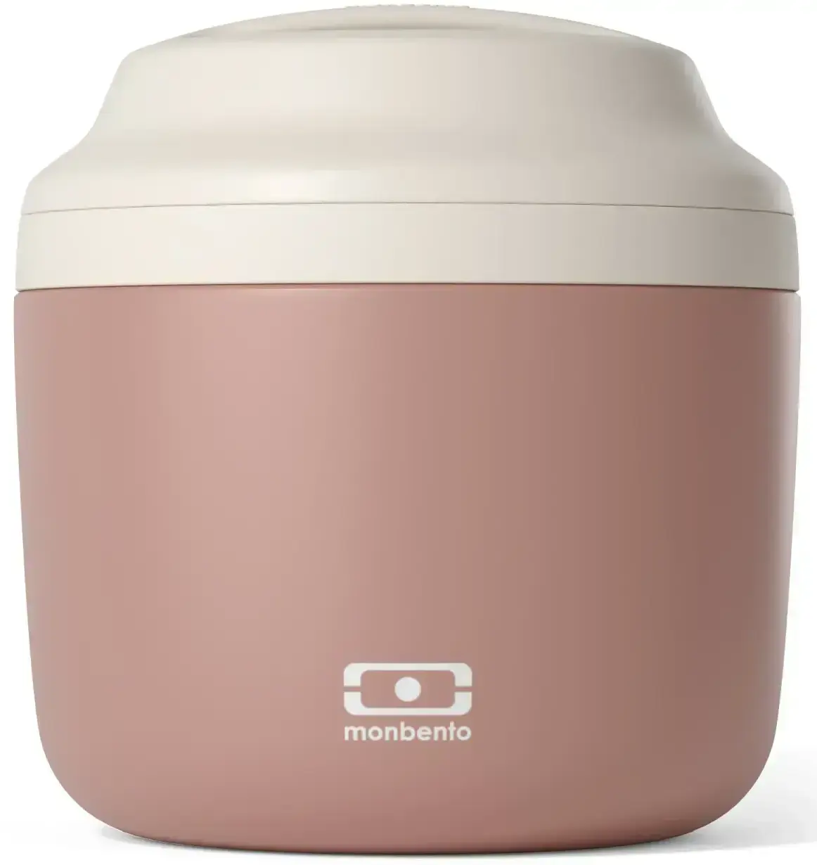 Monbento Nerezový termobox na jídlo Element Pink Moka 550ml