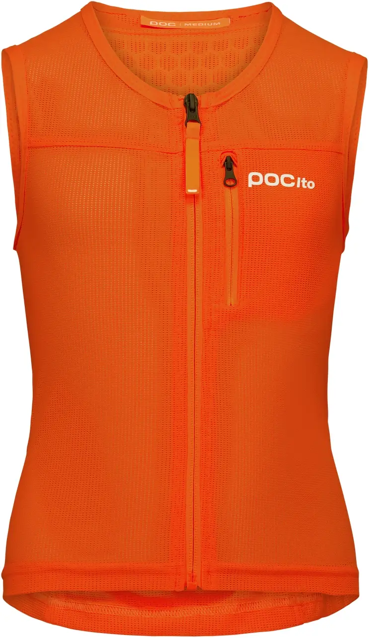 Dětský chránič páteře POC POCito VPD Air Vest - Fluorescent Orange S