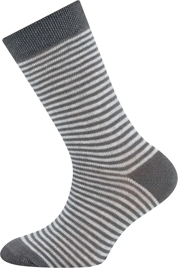 Dětské ponožky Ewers Socken Ringel - steingrau 23-26
