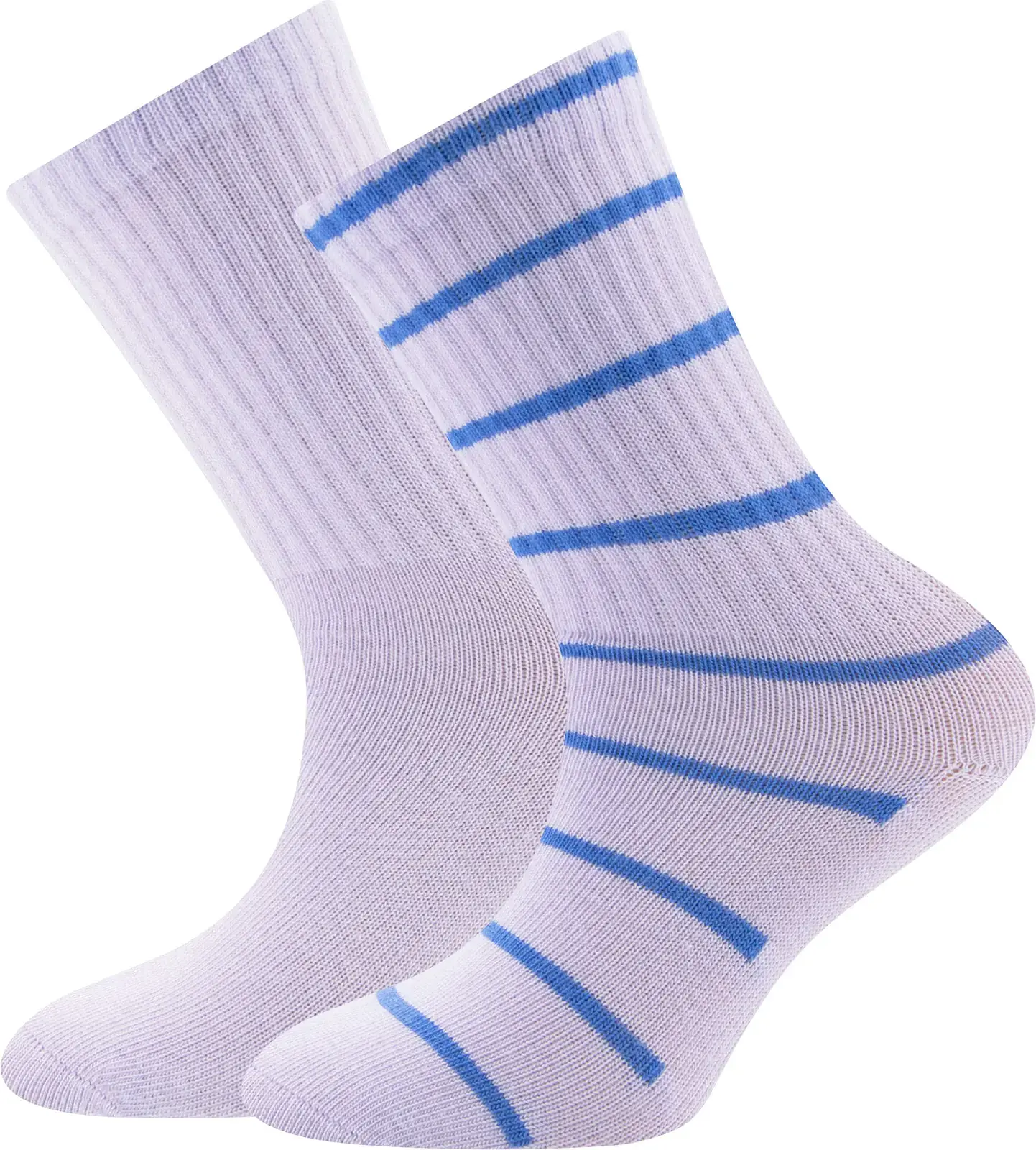 2-balení dětských ponožek Ewers Socken 2er Pack Rippe - violett 27-30