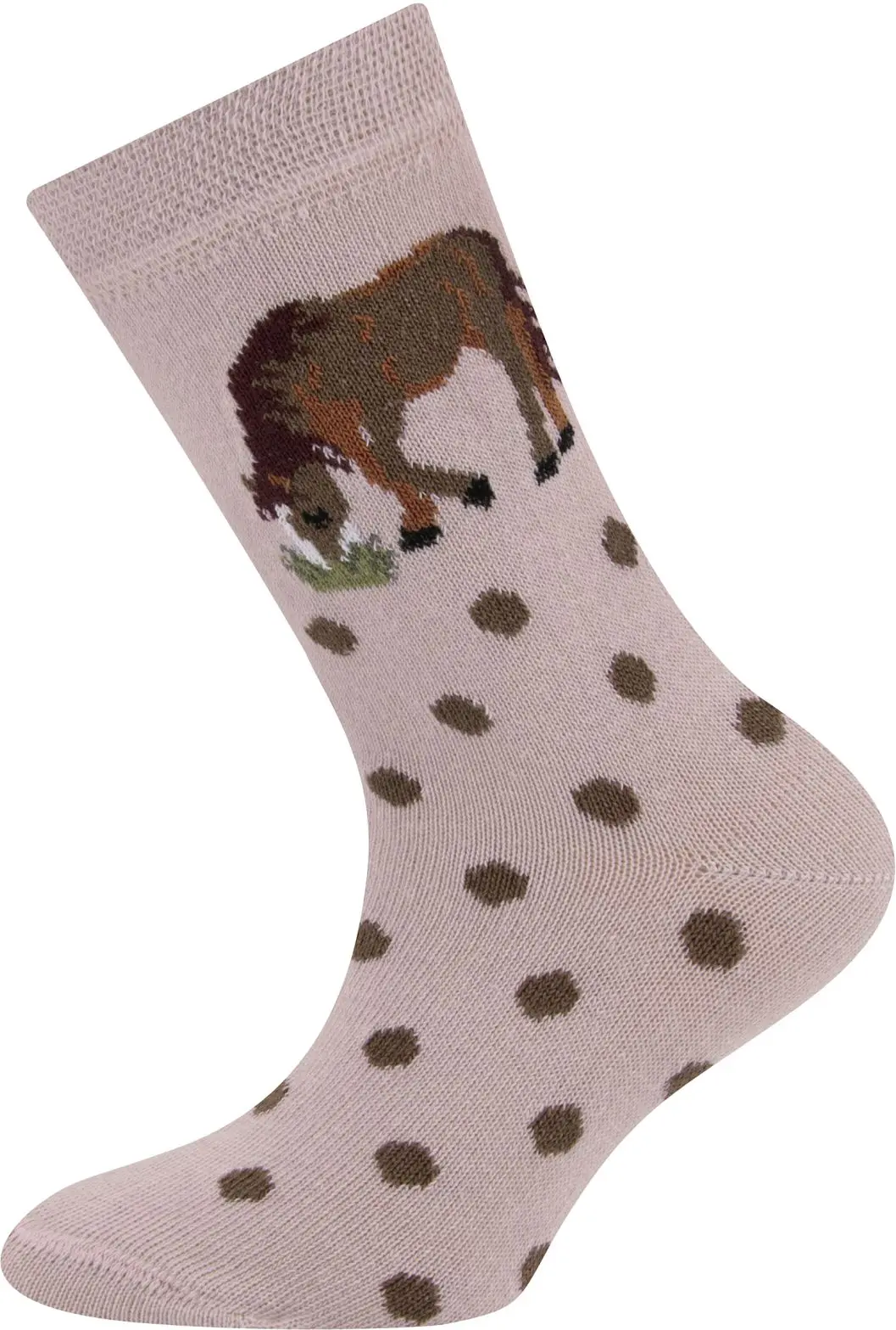 Dětské ponožky Ewers Socken Pferd - rosenrauch 27-30