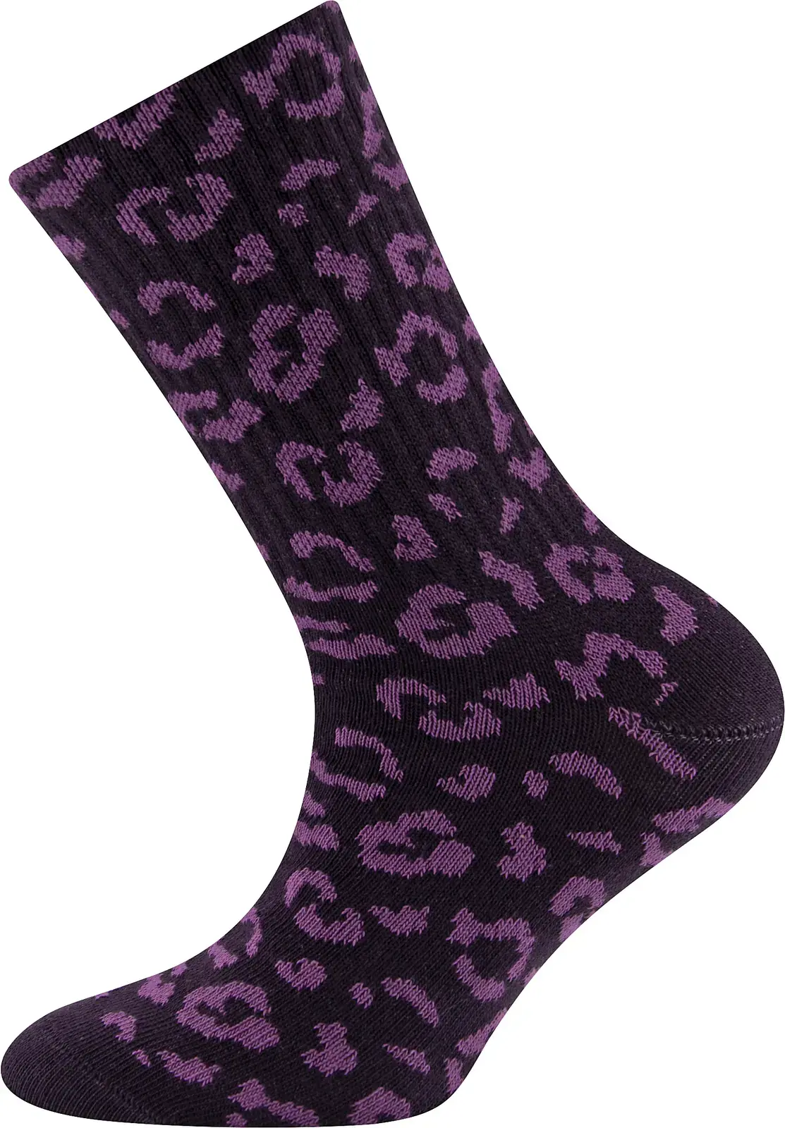 Dětské ponožky Ewers Tennissocken Leo - dkl. aubergine 31-34