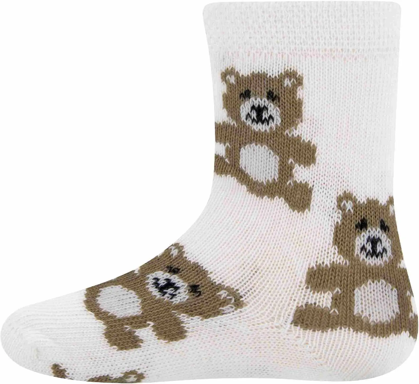 Dětské ponožky Ewers Socken Teddy - beige mel 27-30