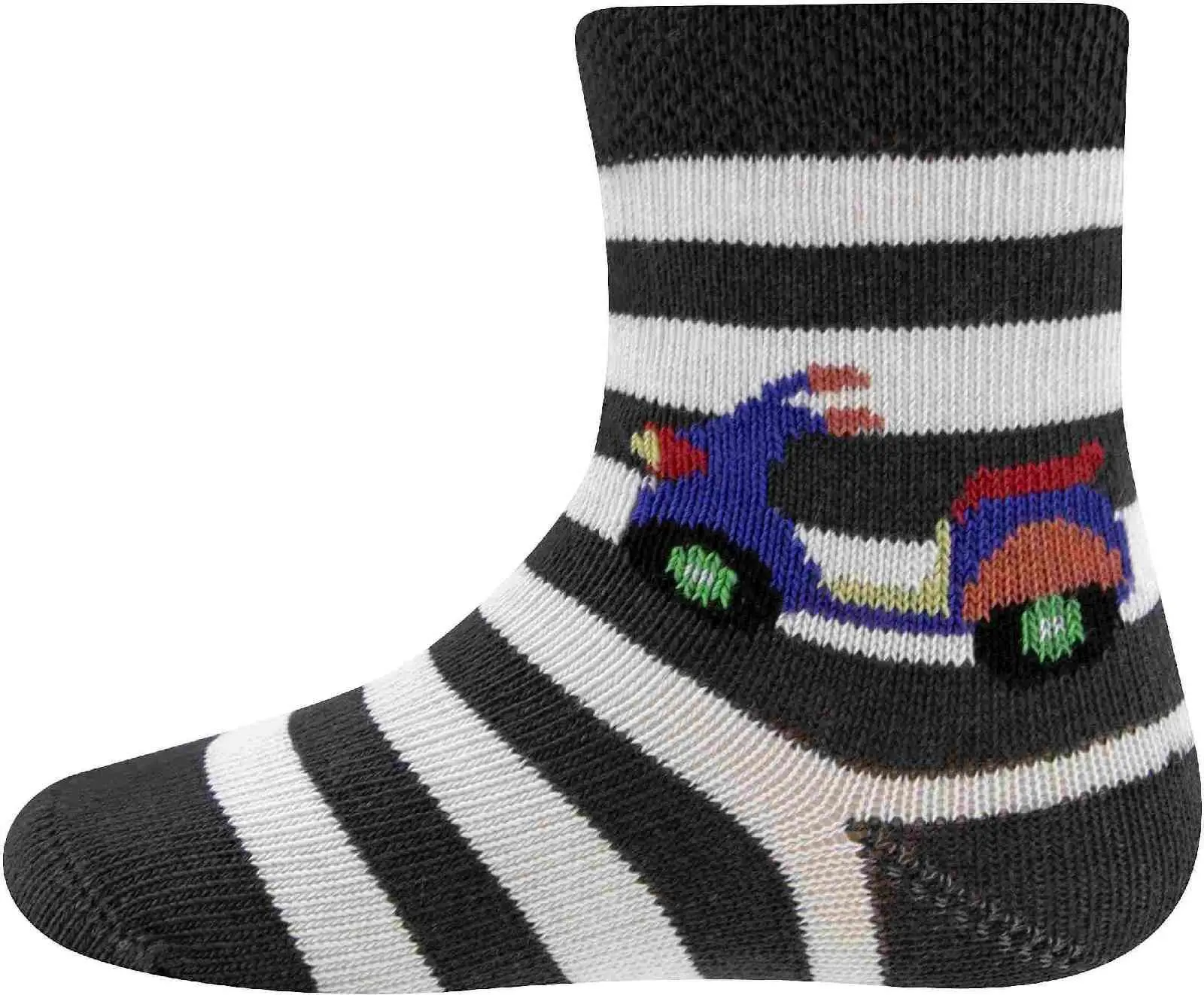 Dětské ponožky Ewers Socken Roller - anthrazit 19-22