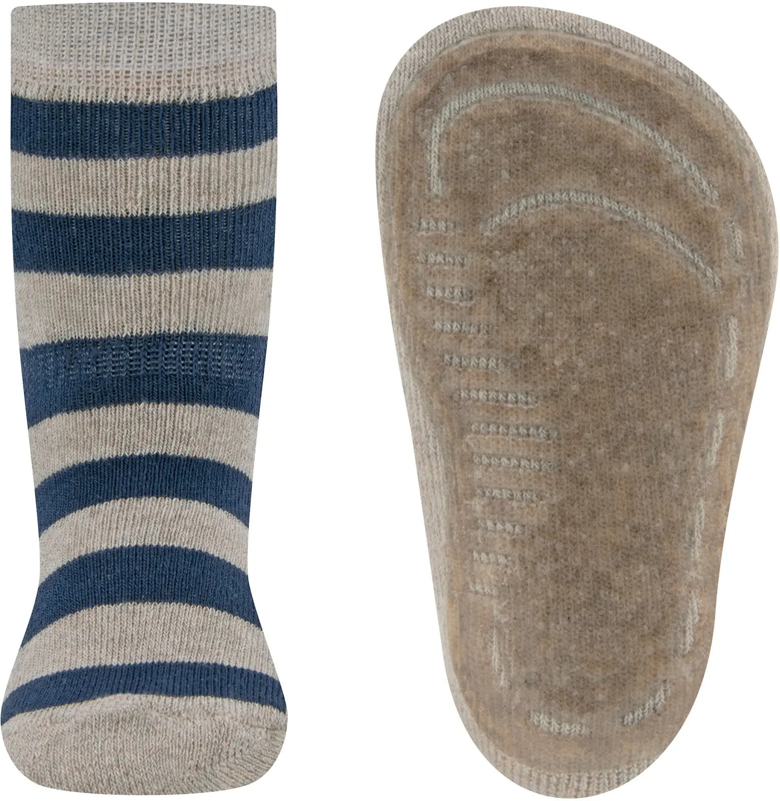 Dětské protiskluzové ponožky Ewers Stoppersocken SoftStep  Ringel - tinte 31-34