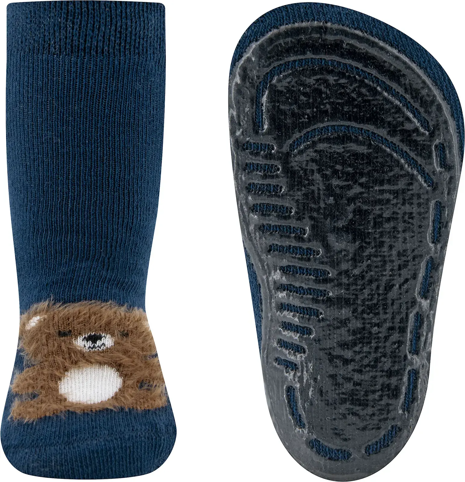 Dětské protiskluzové ponožky Ewers Stoppersocken SoftStep Teddy - tinte 27-28
