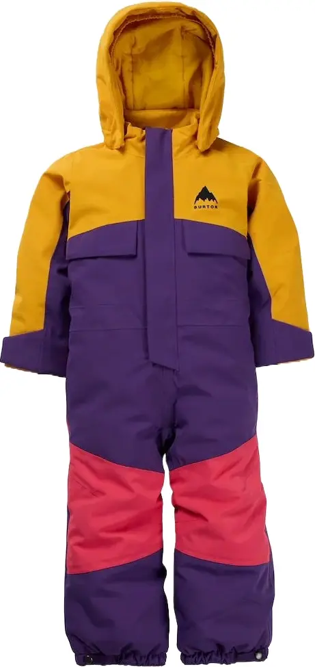 Dětská zimní kombinéza Burton Toddlers 2L One Piece Snowsuit - goldenrod / imperial purple 92