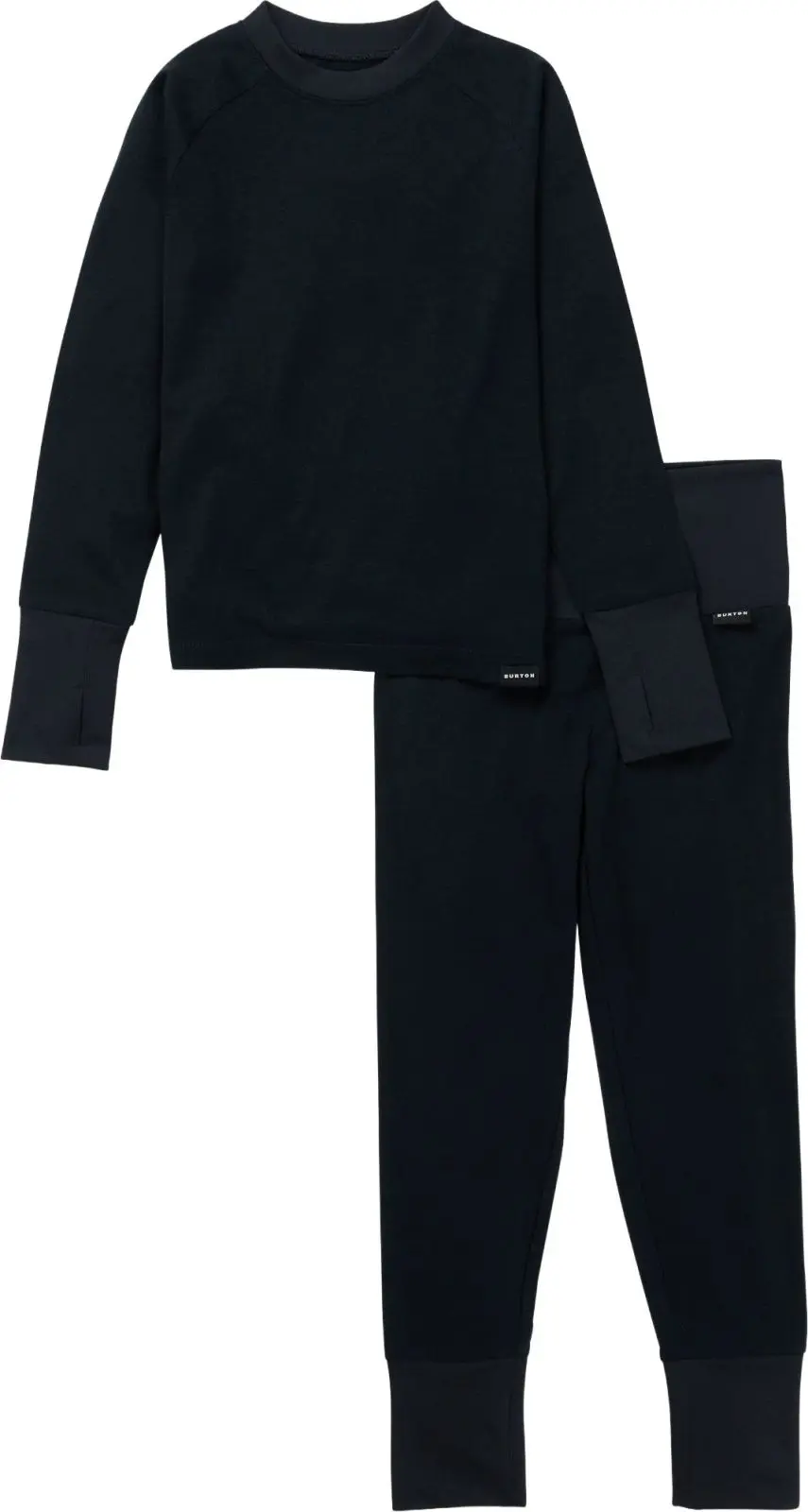 Dětské funkční prádlo Burton Kids' Merino Wool Base Layer Set - true black 152