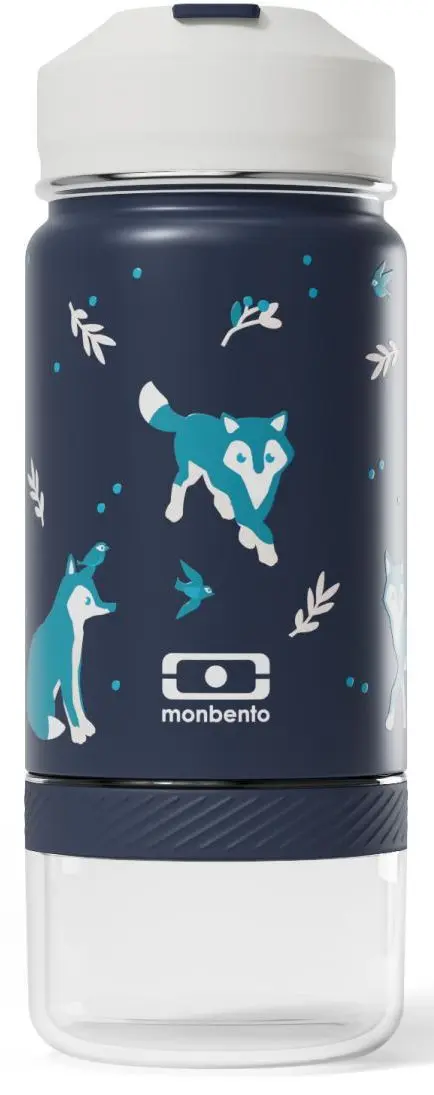 Svačinová lahvička 2 v 1 Monbento Twisty - Wolf uni