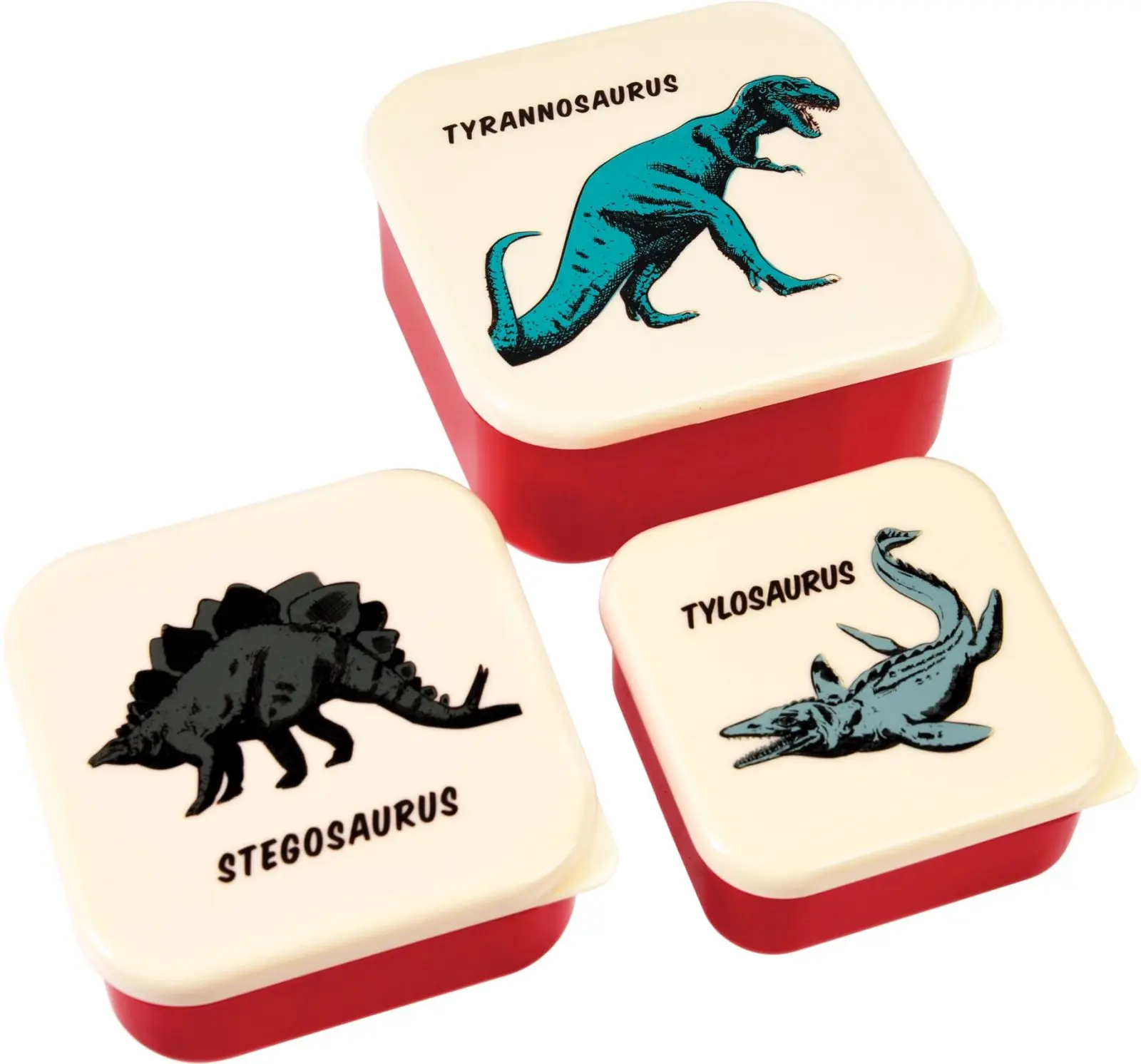 Sada 3 svačinových boxů - Prehistoric land Rex London uni