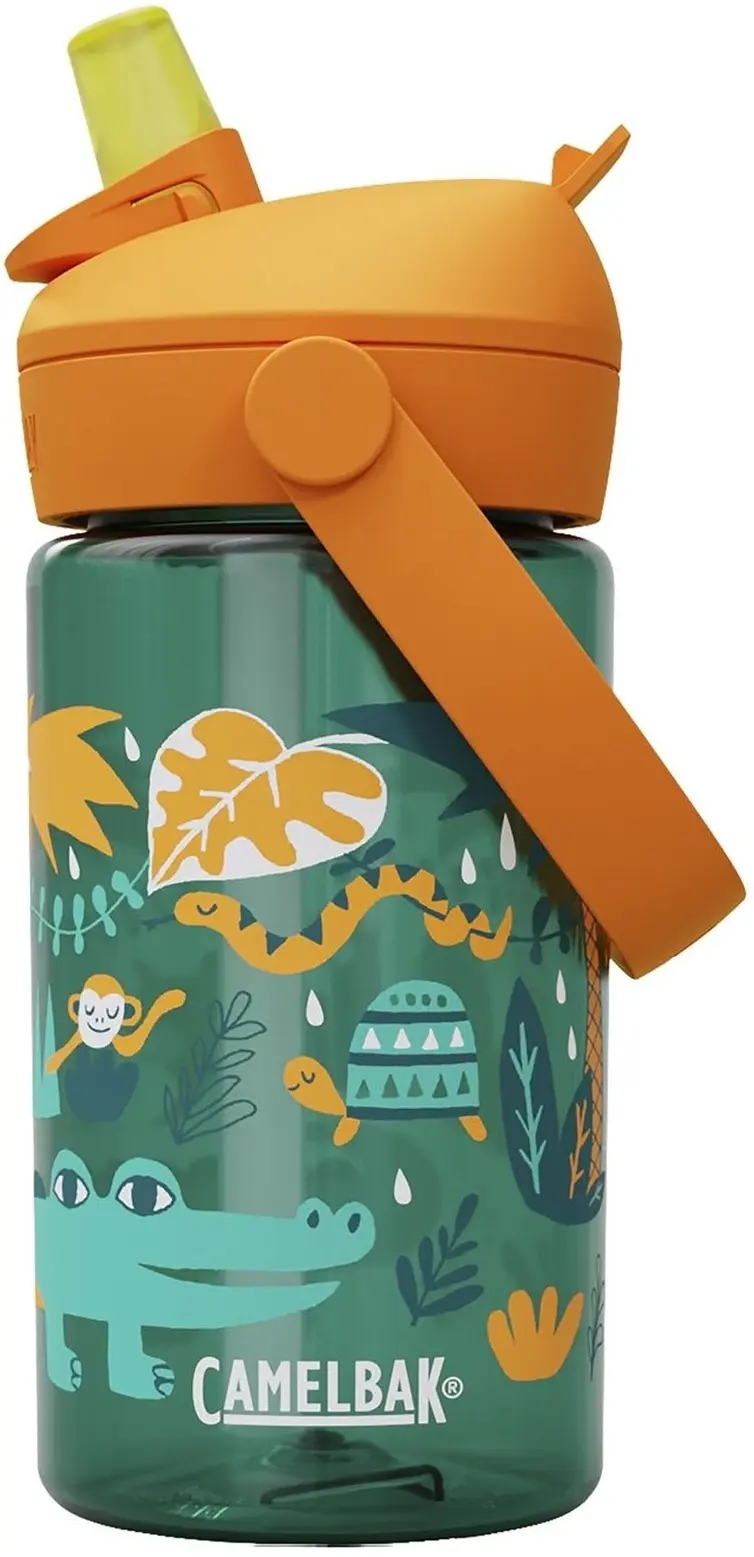 Dětská sportovní láhev Camelbak Thrive Flip Straw Kids 0,4l - Jungle Animals uni