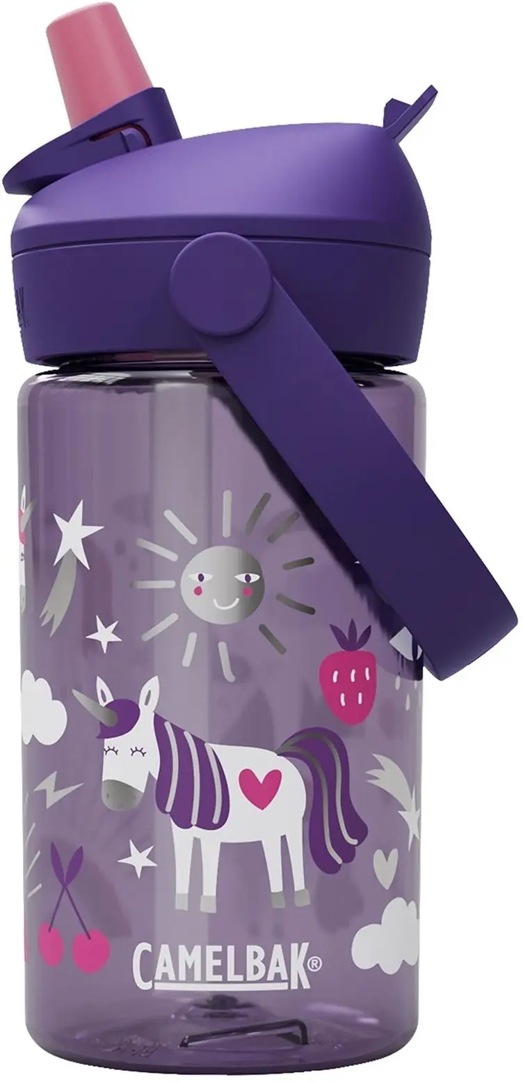 Dětská sportovní láhev Camelbak Thrive Flip Straw Kids 0,4l - Unicorn Party uni