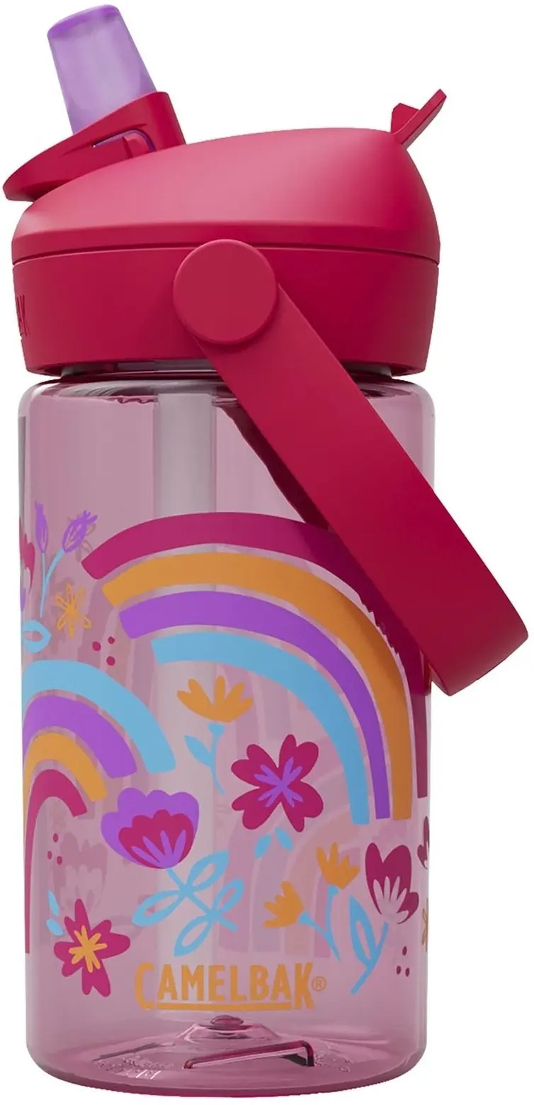 Dětská sportovní láhev Camelbak Thrive Flip Straw Kids 0,4l - Rainbow Floral uni