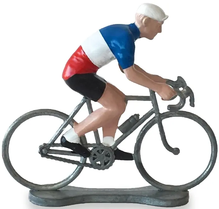Figurka cyklisty Bernard & Eddy France cyclist Raymond uni