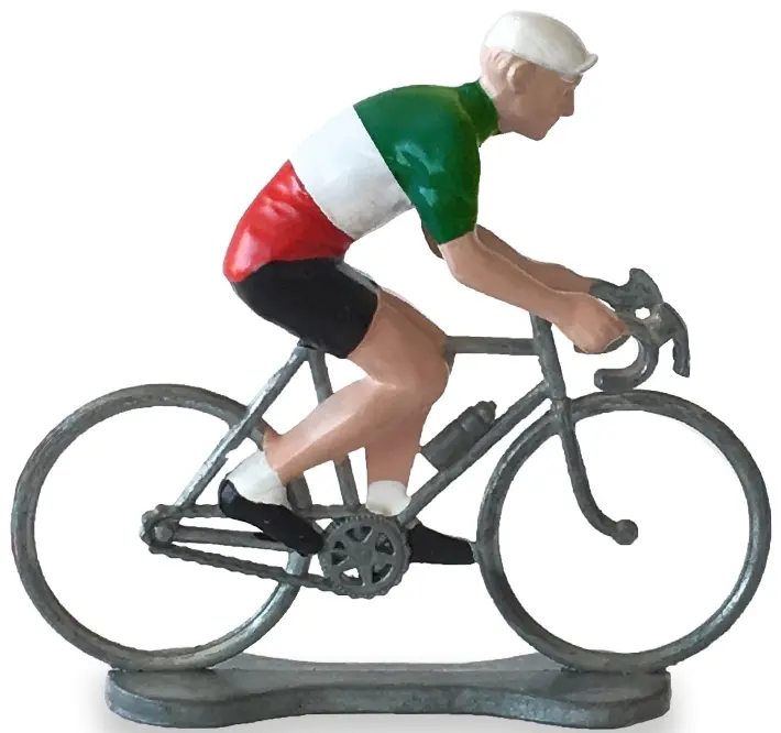 Figurka cyklisty Bernard & Eddy Italy sit cyclist Fausto uni