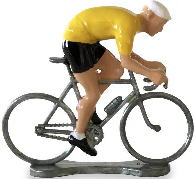 Figurka cyklisty Bernard & Eddy - Vedoucí jezdec Tour De France Andy uni
