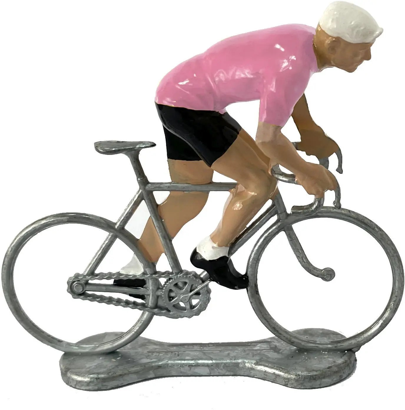 Figurka cyklisty Bernard a Eddy -  vedoucí jezdec Giro – Gino uni
