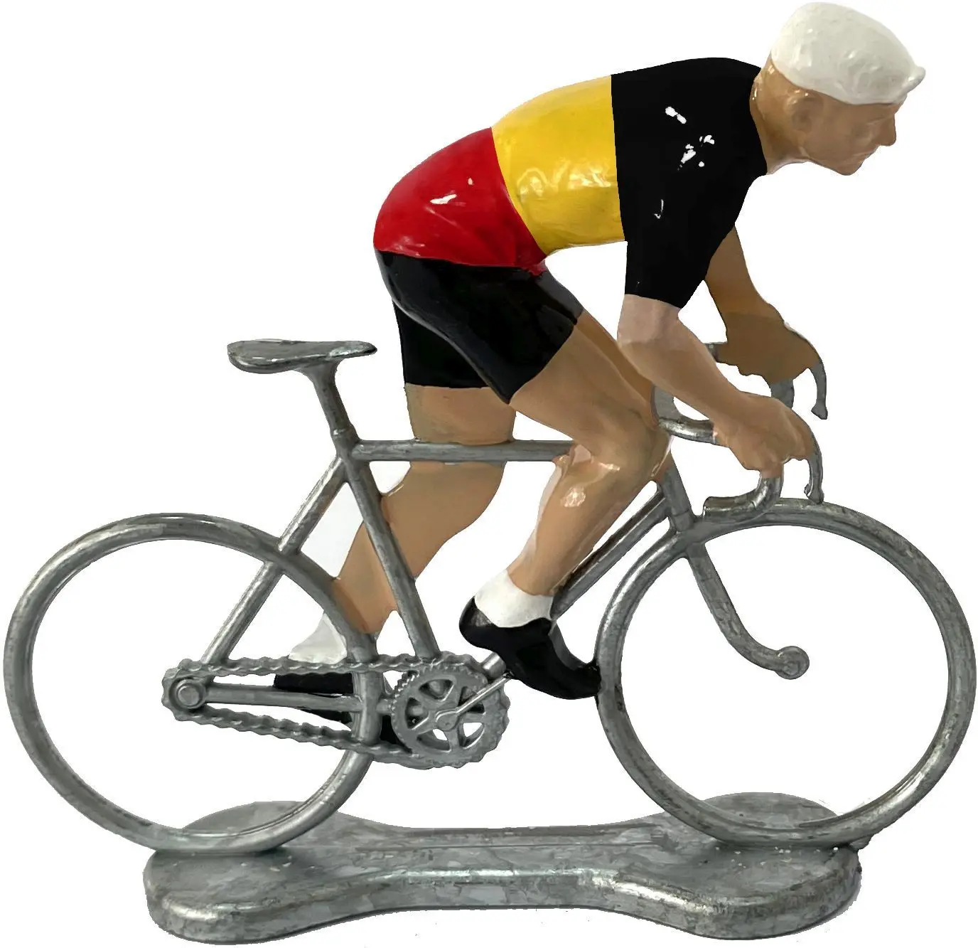 Figurka cyklisty Bernard a Eddy -  šampion Belgie Wout uni