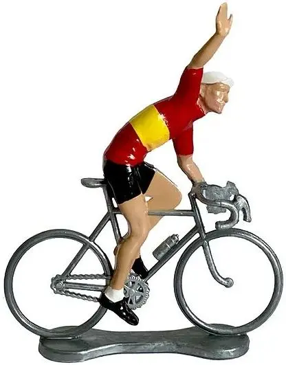 Figurka cyklisty Bernard a Eddy winner - mistr Španělska uni