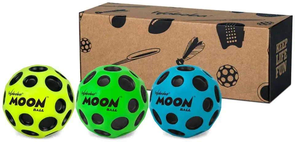 Sada hyperskákavých míčků Waboba Moon Bundle - 3 ks uni