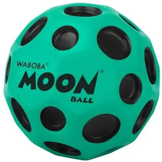 Hyperskákavý míček Waboba Moon Ball - tyrkysová uni