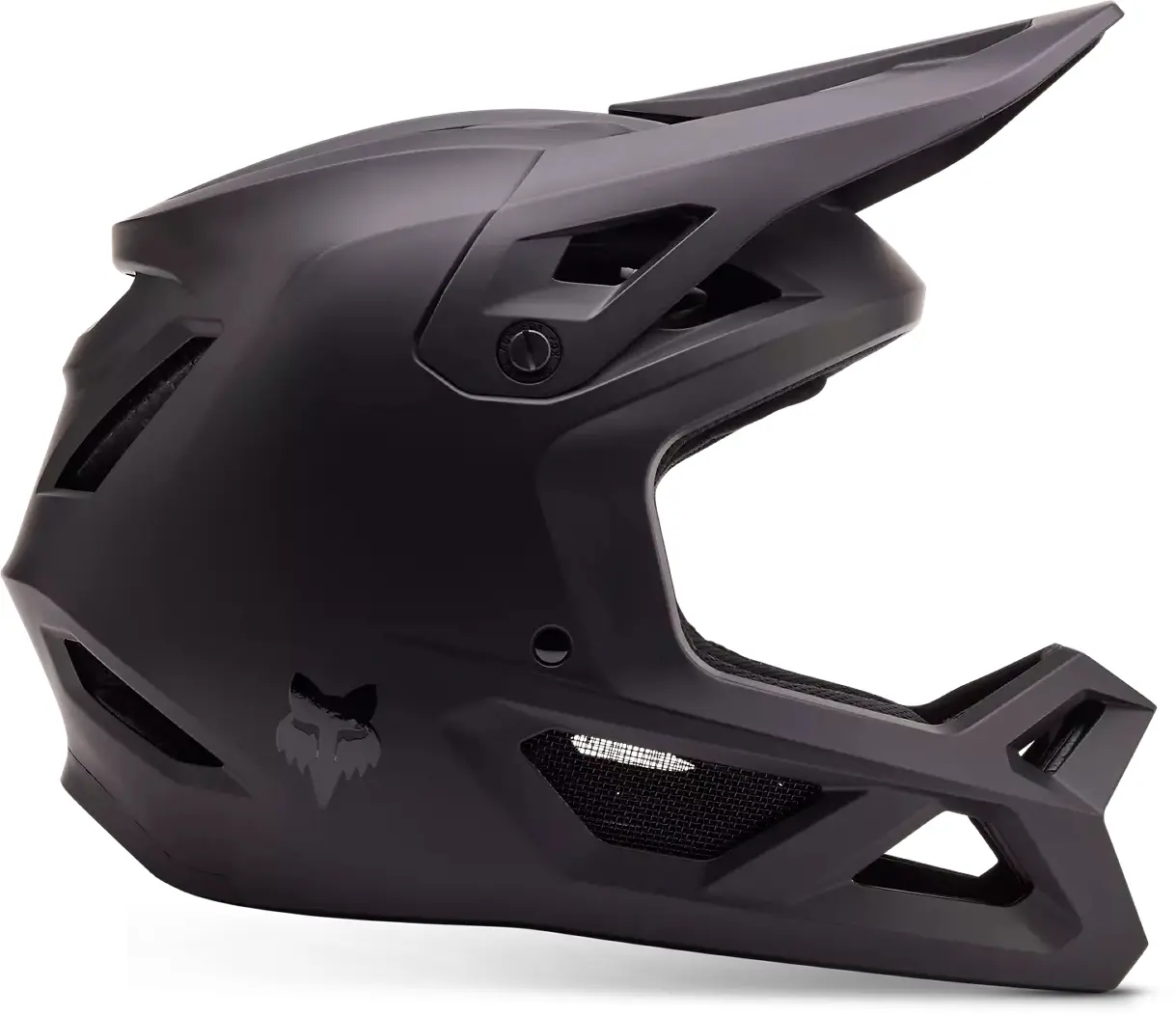 Dětská cyklistická helma FOX Youth Rampage Helmet - matte black 51-52 (30 mm)