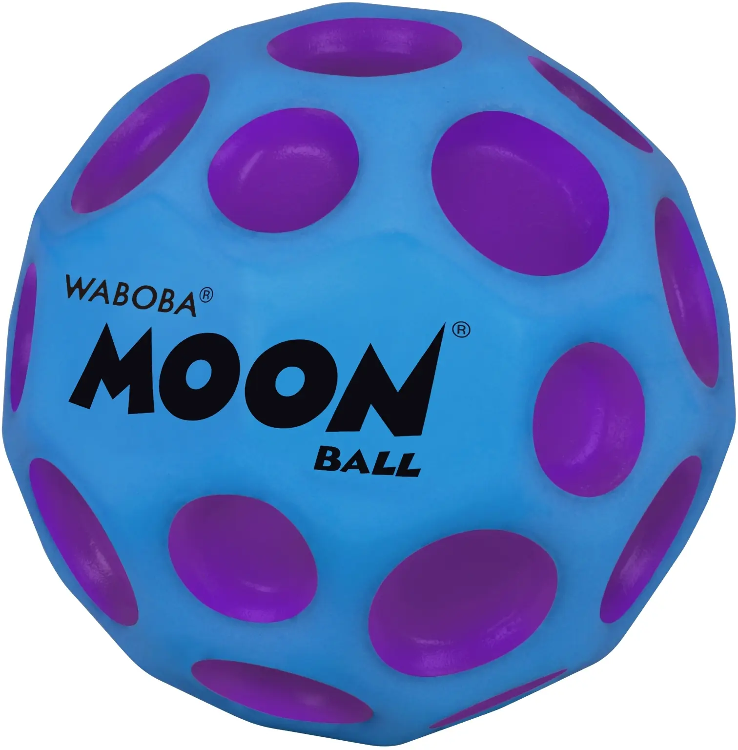 Hyperskákavý míček Waboba Martian Moon - blue uni