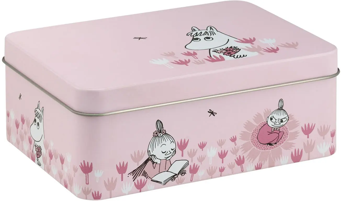 Plechová krabička Muurla - Moomin Girls 14,5 x 10,5 cm uni