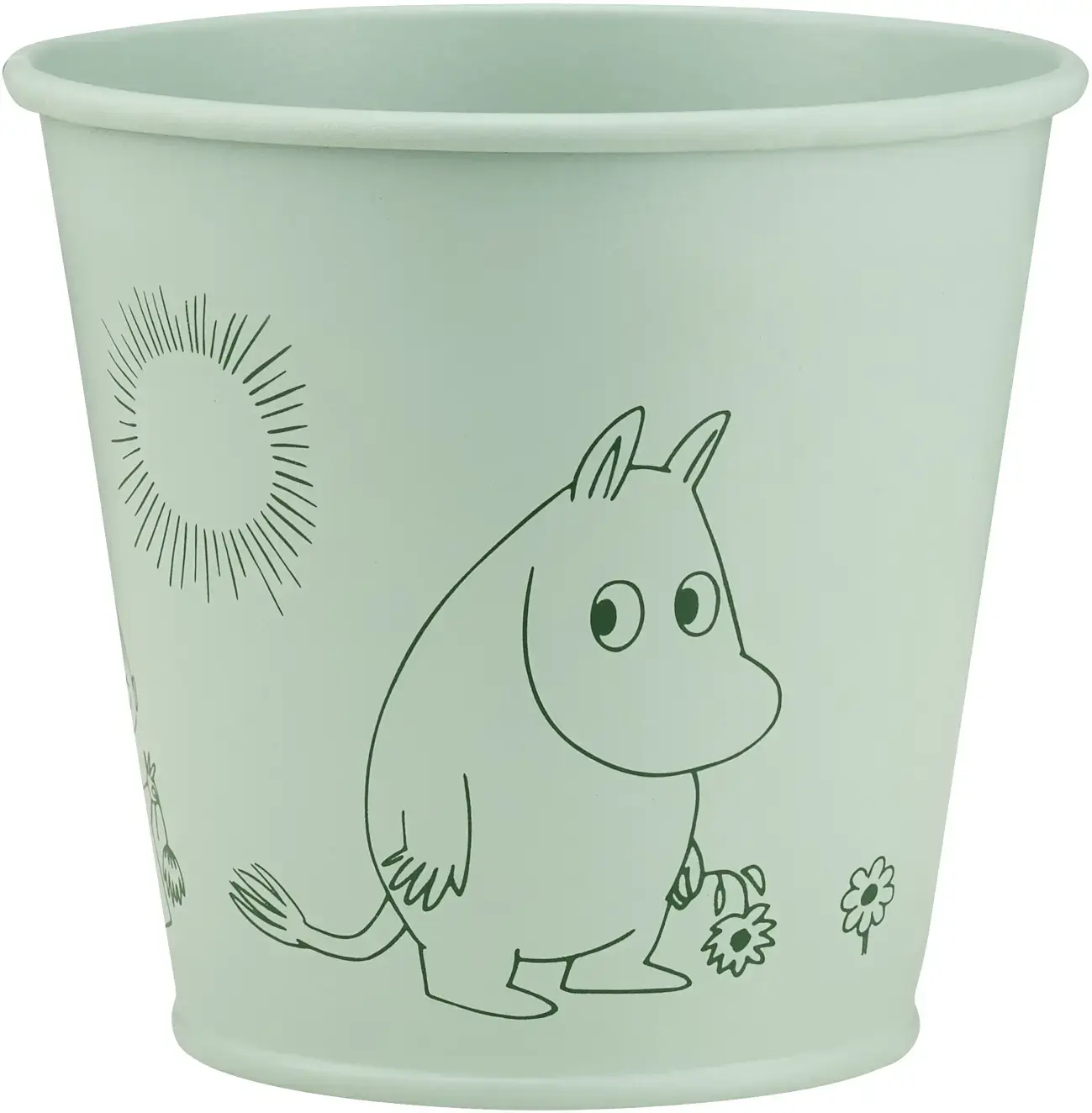 Plechový květináč Muurla Moomin Gardenia 11 cm uni